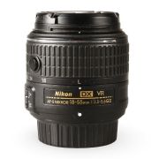 Objetiva Nikon AF-S NIKKOR 18-55mm f3.5-5.6G VR II DX - USADO