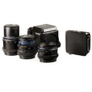 Câmera analógica médio-formato Mamiya RZ67 Professional (Kit com 3 lentes) - USADO