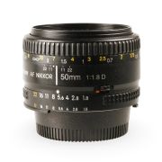 Objetiva Nikon AF NIKKOR 50mm f1.8D - USADO