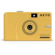 Câmera analógica compacta 35mm Reto Ultra-wide & slim (AMARELO)
