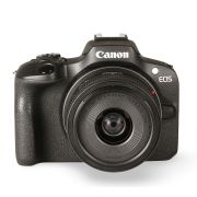 C&acirc;mera mirrorless Canon EOS R100 com lente RF-S 18-45mm IS STM - USADO