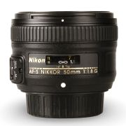 Objetiva Nikon AF-S NIKKOR 50mm f1.8G (12591F) - USADO