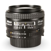 Objetiva Nikon AF 24mm f2.8D - USADO