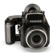 C&acirc;mera Pentax 645N com objetiva 75mm F2.8 - USADO