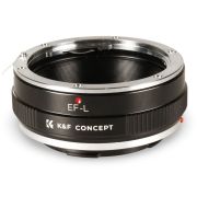 Adaptador K&F EF-L Canon EF para L-Mount (lente EF em cameras baioneta L) - USADO