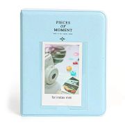 Álbum de fotos Pieces of Moment para instax mini - comporta 64 fotos (Azul)