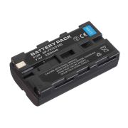 Bateria recarregável Greika NP-F570/F550 2200mAh para iluminadores de LED