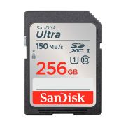 Cartão SDXC Sandisk Ultra UHS-I 256GB - 150MB/s