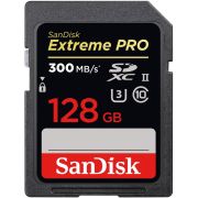 Cartão SDXC SanDisk Extreme PRO UHS-II 128GB - 300MB/s (V90)