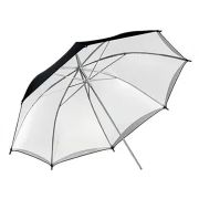 Sombrinha rebaterdora preta e branca Greika BW-33 (84cm)