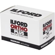 Filme fotográfico 35mm Ilford ORTHO Plus ISO 80 Preto e Branco 36 poses