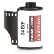 Filme fotográfico 35mm Kodak VISION3 250D/5207 ISO 250 Colorido 24 poses (REBOBINADO)