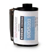 Filme fotográfico 35mm Kodak VISION3 50D/5203 ISO 50 Colorido 36 poses (REBOBINADO)