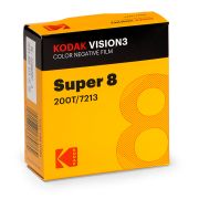 Filme Super 8 Kodak VISION3 200T/7213 ISO 200 (15 metros)