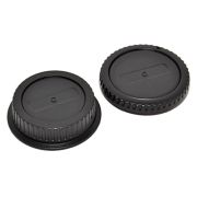 Kit com tampa traseira + tampa do corpo JJC L-R1 para Canon