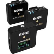 Microfone compacto sem fio Rode Wireless GO II (duplo) OPEN BOX