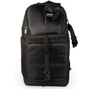 Mochila Vivitar DKS 15 para equipamento fotográfico (Fundo cinza)