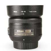Objetiva Nikon AF-S NIKKOR 35mm f1.8G DX - USADO