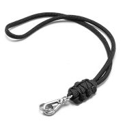 Alça de pulso Mohave Cord Nostalgic Paracord 550 para câmera fotográfica - Preto