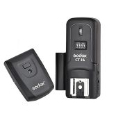 Radio Flash Godox CT-16 com 16 canais - kit com transmissor e receptor