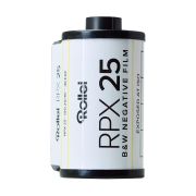 Filme fotográfico 35mm Rollei RPX 25 ISO 25 Preto e Branco 36 poses