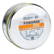 Lata de filme fotográfico 35mm Fomapan Creative ISO 200 Preto e Branco (30 metros de comprimento)