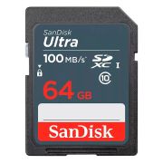 Cartão SDXC Sandisk UHS-I Ultra 64GB - 100MB/s