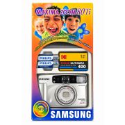 Camera Samsung Maxima Zoom 80 TI com Filme Ultramax ISO 400