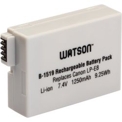 Bateria recarregável Watson LP-E8 para Canon (B-1519)