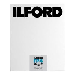 Filme fotogr&aacute;fico 4x5 Ilford FP4 Plus ISO 125 Preto e Branco