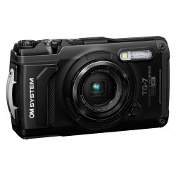 Câmera compacta Olympus Tough TG-7 à prova d'água (PRETO)