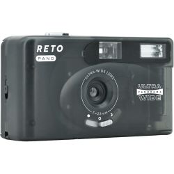 Câmera analógica compacta 35mm Reto project Pano (PRETO)