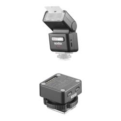 Flash compacto Godox iT32 TTL com disparador X5F para c&acirc;meras Fujifilm