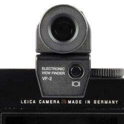 Câmera digital rangefinder Leica M (Typ 240) com visor Olympus VF-2 - USADO