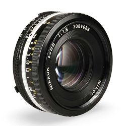 Objetiva Nikon AI-S NIKKOR 50mm f1.8 - USADA