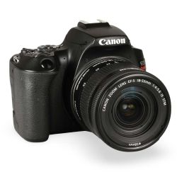 Câmera DSLR Canon EOS Rebel SL3 com lente 18-55mm IS STM - USADO (2886 disparos)