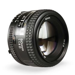 Objetiva Nikon AF NIKKOR 50mm f1.4D - USADO