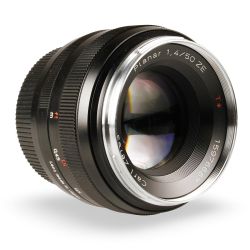 Objetiva ZEISS Planar T* 50mm f1.4 ZE (Canon EF) - USADA