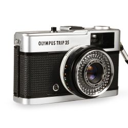 Câmera analógica compacta 35mm Olympus TRIP 35 (J0212A) - USADA