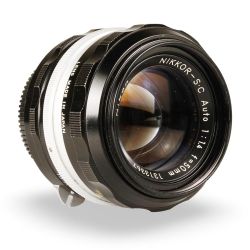 Objetiva Nikon AI NIKKOR-S.C Auto 50mm f1.4 - USADO