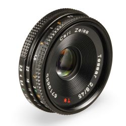 Objetiva Carl Zeiss Tessar T* 45mm f2.8 (Contax/Yashica)  (12496D) - USADA
