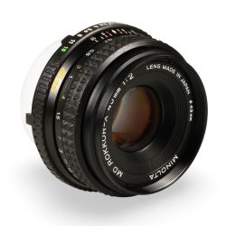 Objetiva Minolta MD ROKKOR-X 45mm f2 - USADO