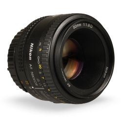 Objetiva Nikon AF NIKKOR 50mm f1.8D - USADO