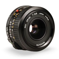 Objetiva Minolta MD 35mm f2.8 - USADO