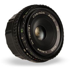 Objetiva Cosinon 40mm f2.5 Auto MC (Pentax K) - USADA