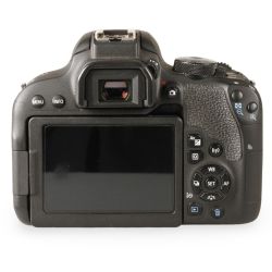 Câmera DSLR Canon EOS Rebel T7i com lente 18-55mm IS STM - USADA