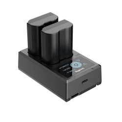 Carregador duplo SmallRig 3820B com duas baterias EN-EL15