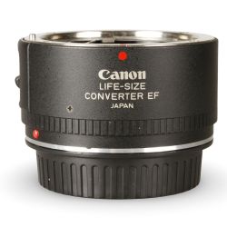 Objetiva Canon Macro EF 50mm F2.5 com Life Size Converter - USADO
