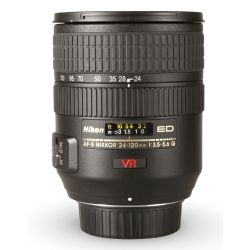 Objetiva Nikon AF NIKKOR 24-120mm f3.5-5.6G ED VR - USADA