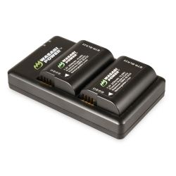 Carregador Wasabi Power com 2 Baterias (para Lumix S5 e outras) - USADO